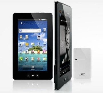 Latest V7 7 inch capacitive touch screen tablet pc with android 2.2OS Qualcomm 7227T built-in 3G GPS Bluetooth wifi