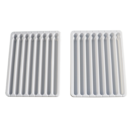 medical consumables packaging plastic vials tray