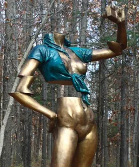 outdoor garden decoration bronze gay sex sculpture statue art artist