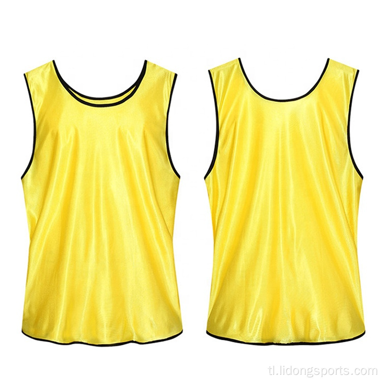 Pakyawan murang soccer vests sports football training vest