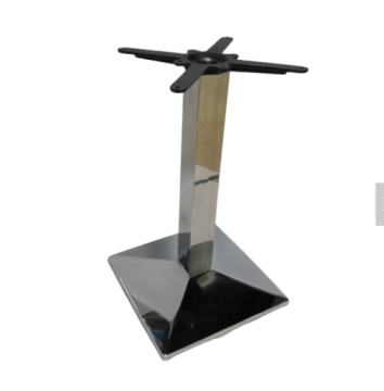 430*430 Chrome round table base
