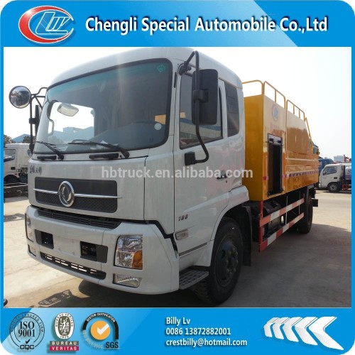 Dongfeng sewer cleaning truck, combined Sewer Flushing and Cleaning Vehicle,vaccum flushing truck