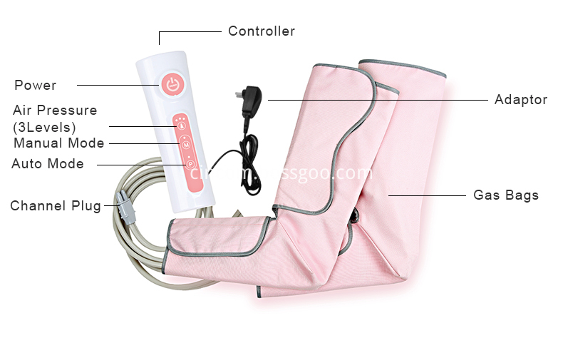 Air Pressure Foot Calf Massager