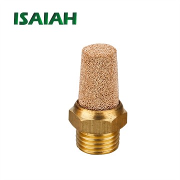 BSL Exhaust Muffler Sintered Brass Pneumatic Silencer for Solenoid Valve