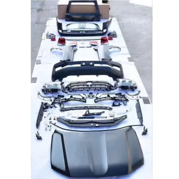 PP Material Bumpers for Toyota Land Cruiser 200 (LC200/FJ200) 2008-2015/2016-2020 with Grilles
