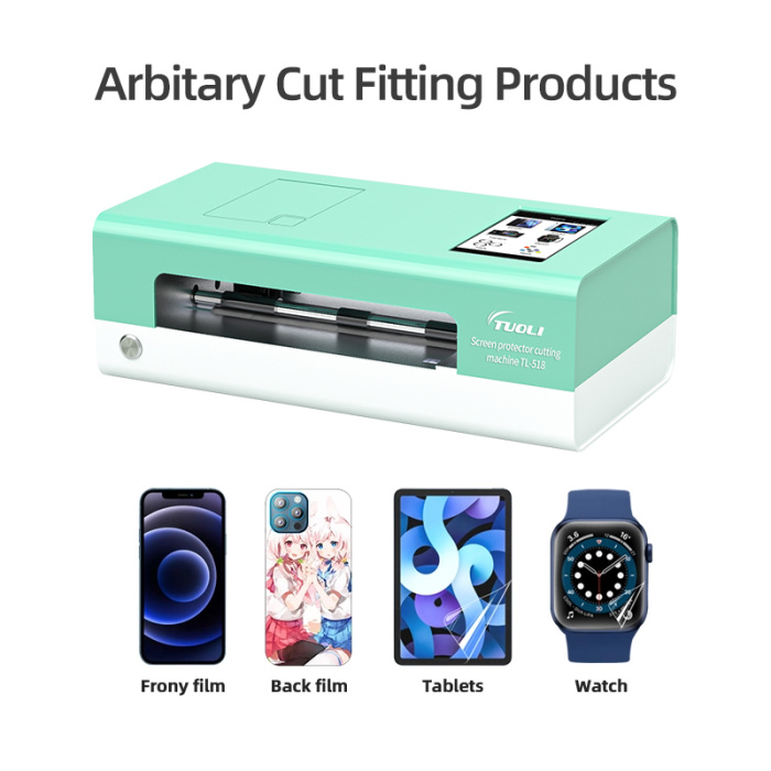 Mesin pemotong kulit belakang TPU Hydrogel