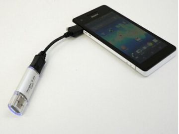 New Products Dual Ports Mobile USB Flash Drive