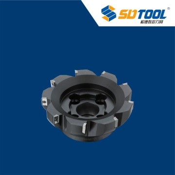 Face mill insert cutter/90 face milling cutter with AP insert