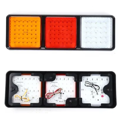 108 LED Lamp Brake Lights Rear Combination Lights Assembly Lamp Suitable for Truck and Trailers