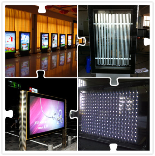 Sistema de desplazamiento de caja ligera del LED para la exhibición de publicidad de marco cuadro de desplazamiento