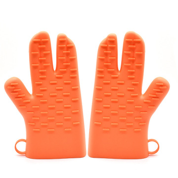 Gants flexibles résistants à la chaleur gants en silicone