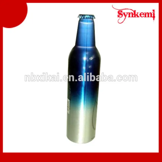 Wholesale empty aluminum beer bottle