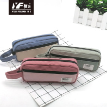 Custom memory style portable ​canvas Pencil Case & bag multifunctional bag