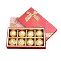 Golden Chocolate Gift Packaging Box