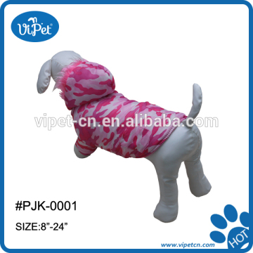 Pet Dog with camouflage print apparel