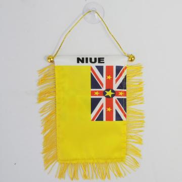 New arrival customized printed football hanging flag