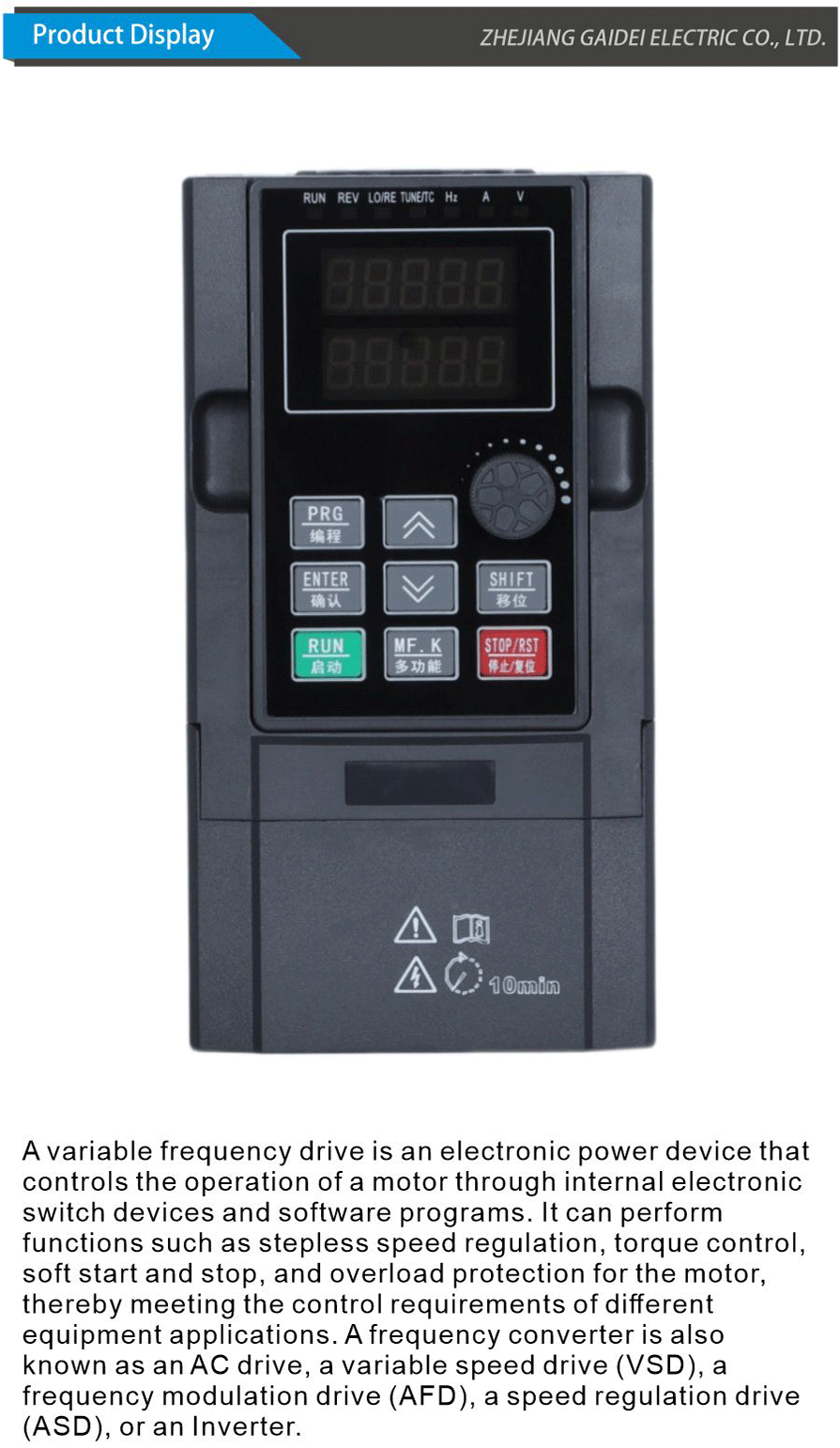 vfd inverter driver system