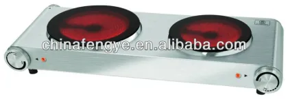 Vitro glass ceramic hob