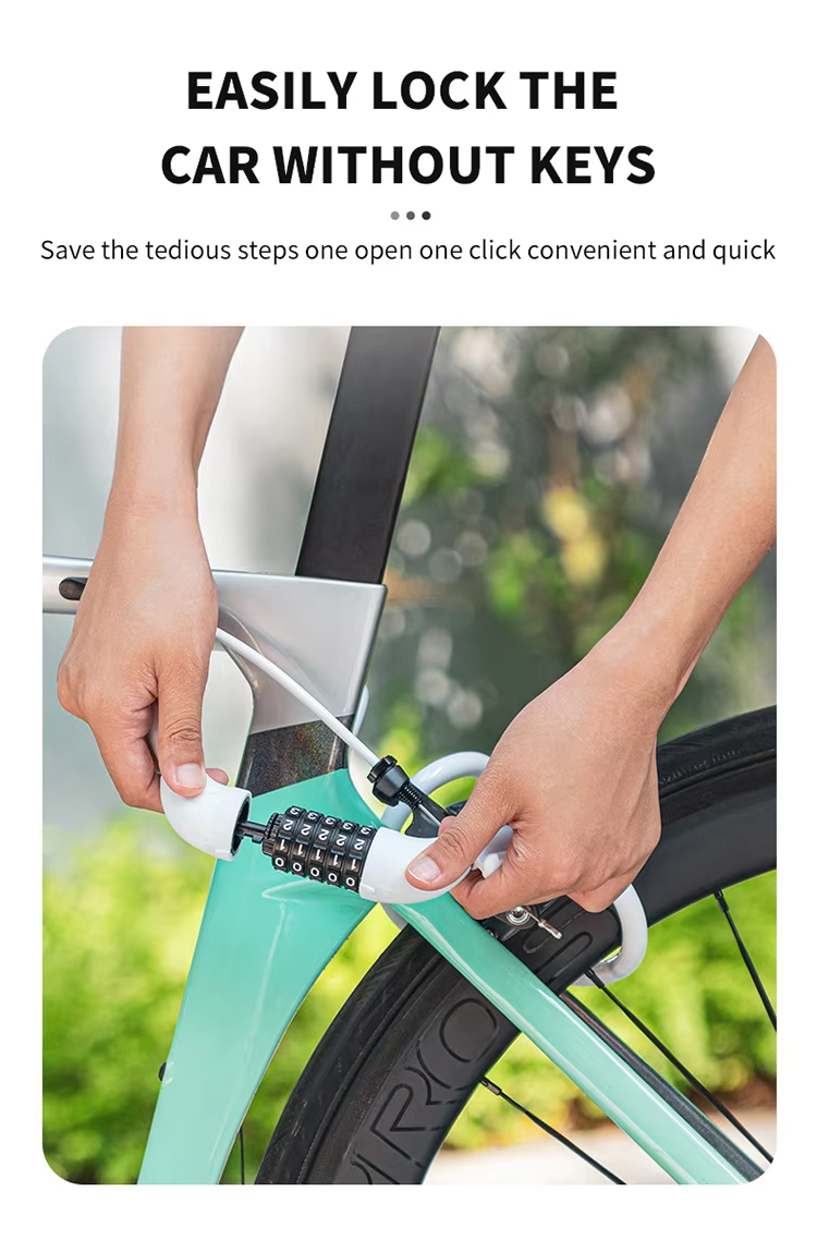 6 bike cable lock