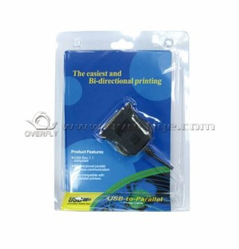Fy1025n Female, Plug-and-play Connector Type A Usb To Db25 Parallel Cable