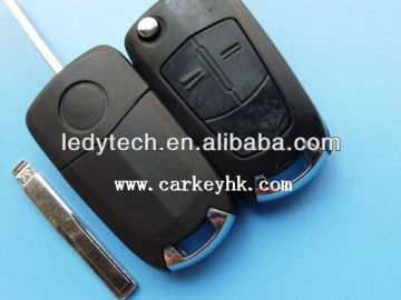 Discount price new styling Opel Vectra 2 buttons remote key shell HU43 blade