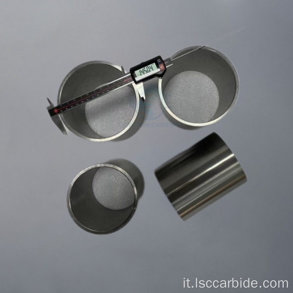 Boccola in carburo di tungsteno cilindrico per l'usura elevata resistente