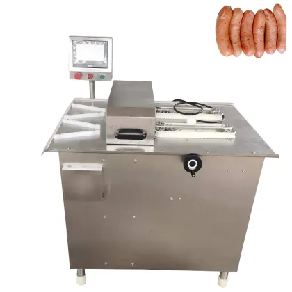 Sausage Tying Machine: Knotting and Cutting Machine for Sausage and Chicken Sausage Production