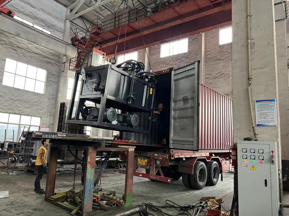 Enerpat Aluminum Cans Steel Shavings Compactor Baling Press