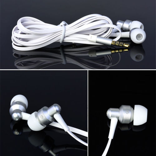 Kontrol Volume Logam In-Ear Music Sport Earphone Headset