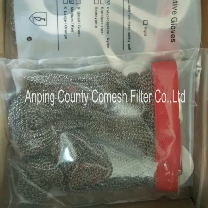 Stainless steel protective safety gloves