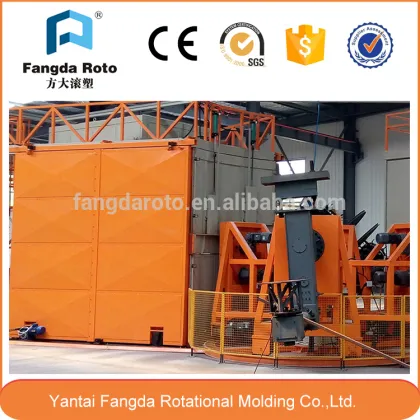 High technology carousel rotational molding machine