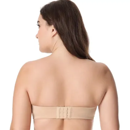 Half Cup Wedding Anti-Slip Wire-Free Backless Support Big Cup Bra