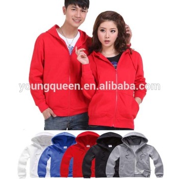 TD35 500 g plain hooded zipper sweater wholesale custom hoodies cashmere sweater