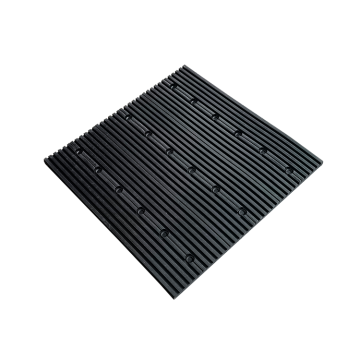 Rubber anti-vibration pad for air conditioner