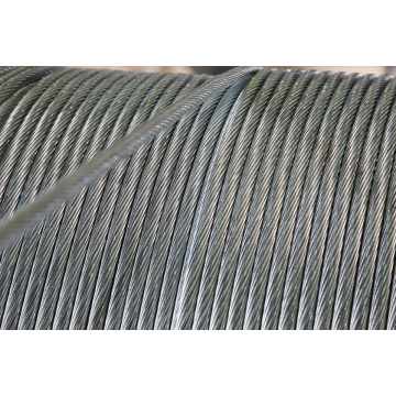 1 × 19-9.0-1370-A (GJ-50) Strand de acero galvanizado de alta calidad