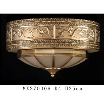 2014 copper soldering  ceiling light, European style