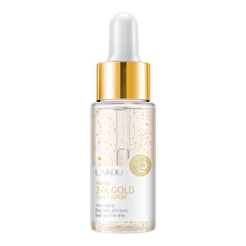 Di Stok 24K Emas Siput Siput Kekejaman Serum Perawatan Wajah Anti-Penuaan