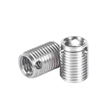 Custom Size Steel Stainless Steel Three-Hole Self-Tapping Screw Sleeve Zinc Slotted Finish M4 M16 Insert Natural Box Carton
