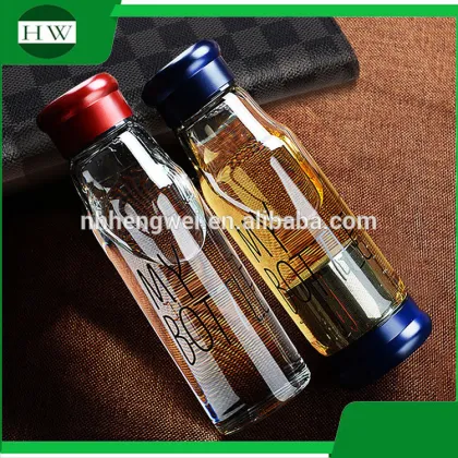 420ml 550 ml Tea with filter fruit juice my bottle glass tea infuser bottle