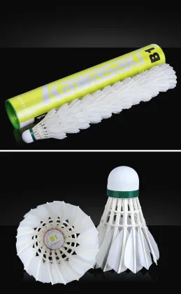 shuttlecock badminton,high quality feather badminton