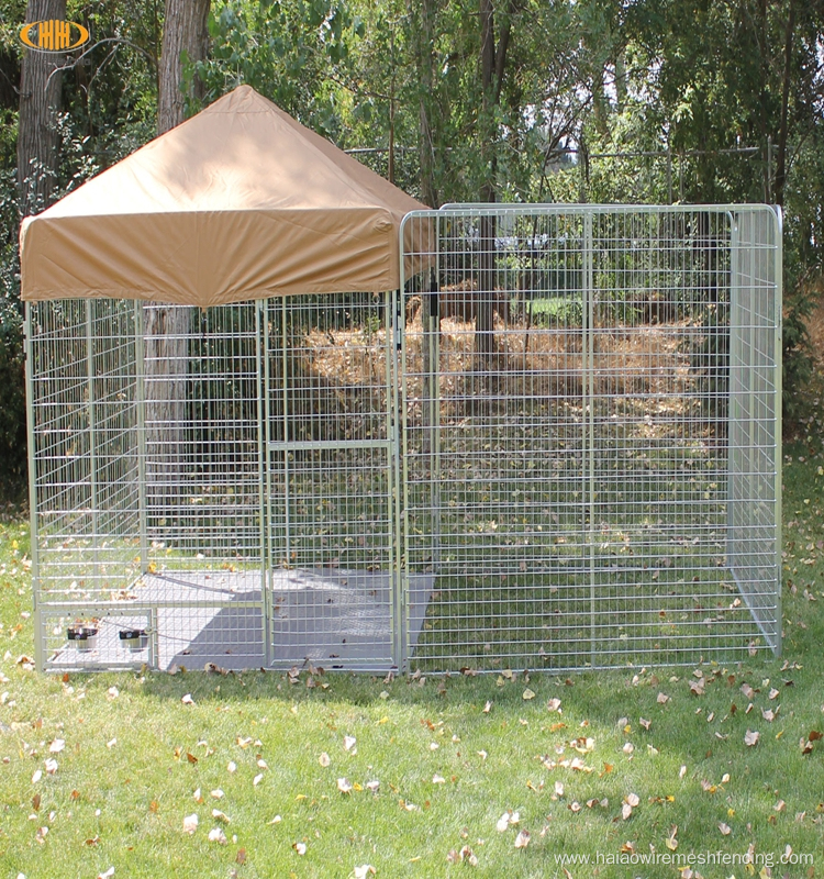 Chain link dog wire fence mesh kennel