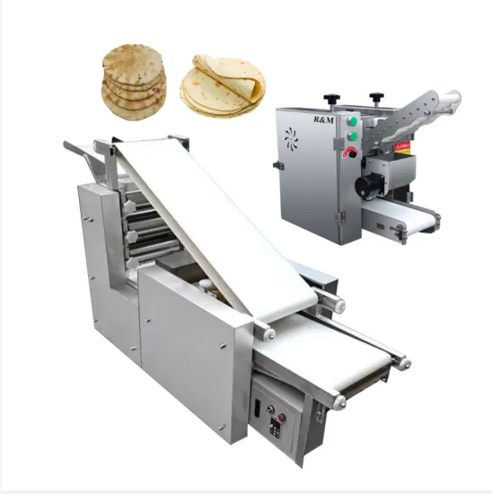 Automatic Dough Press Machine for Flatbread (Naan, Chapati, Roti, Prata) Commercial Production Line