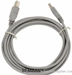 Usb Am - Bm Cable Silver 