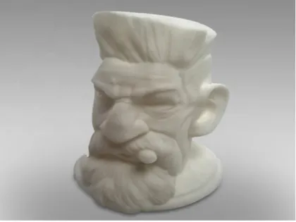 little model 3D print precision toy