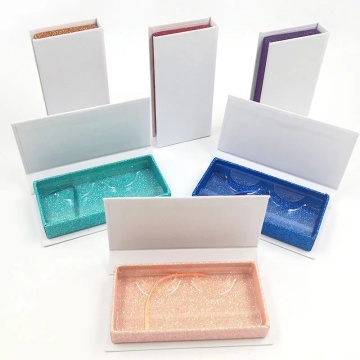 Logo personalizzato Burn Book Packaging e cassette di fornitori di ciglia false