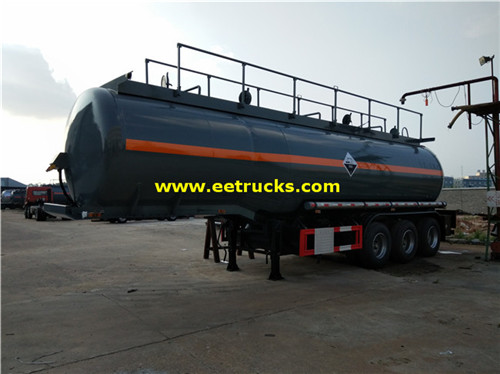 Tri-axle 32000L Hydrogen Peroxide Tanker Trailers