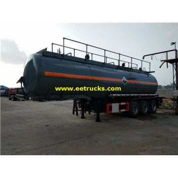 Tri-axle 32000L Hydrogen Peroxide Tanker Remolques