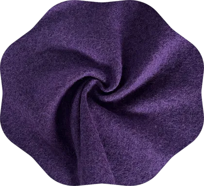 Knitted wool acrylic fabric