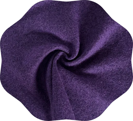 Knitted wool acrylic fabric