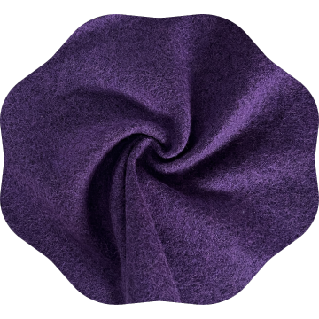 Knitted wool acrylic fabric